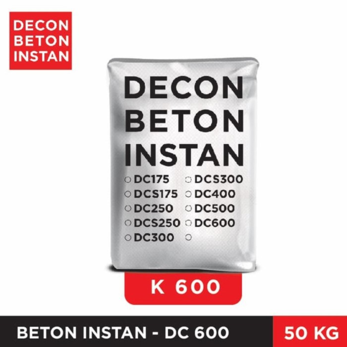 Demix DC 600 - Decon Beton Instan