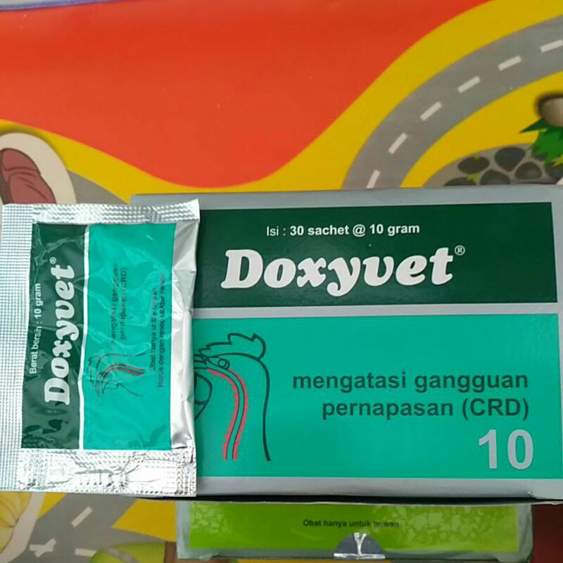 DOXYVET 10gr. 1karton 30sachet.