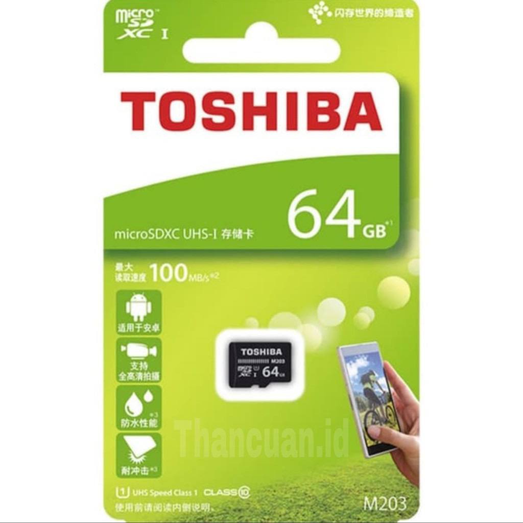 TGM - Micro SD Toshiba 16 / 32 / 64 GB - Memory Card - Micro SD - MMC Toshiba HP