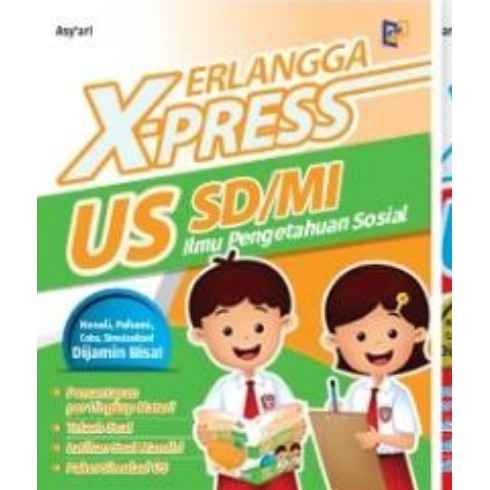 ERLANGGA X-PRESS US IPS SD/MI 2021 ORIGINAL ERLANGGA