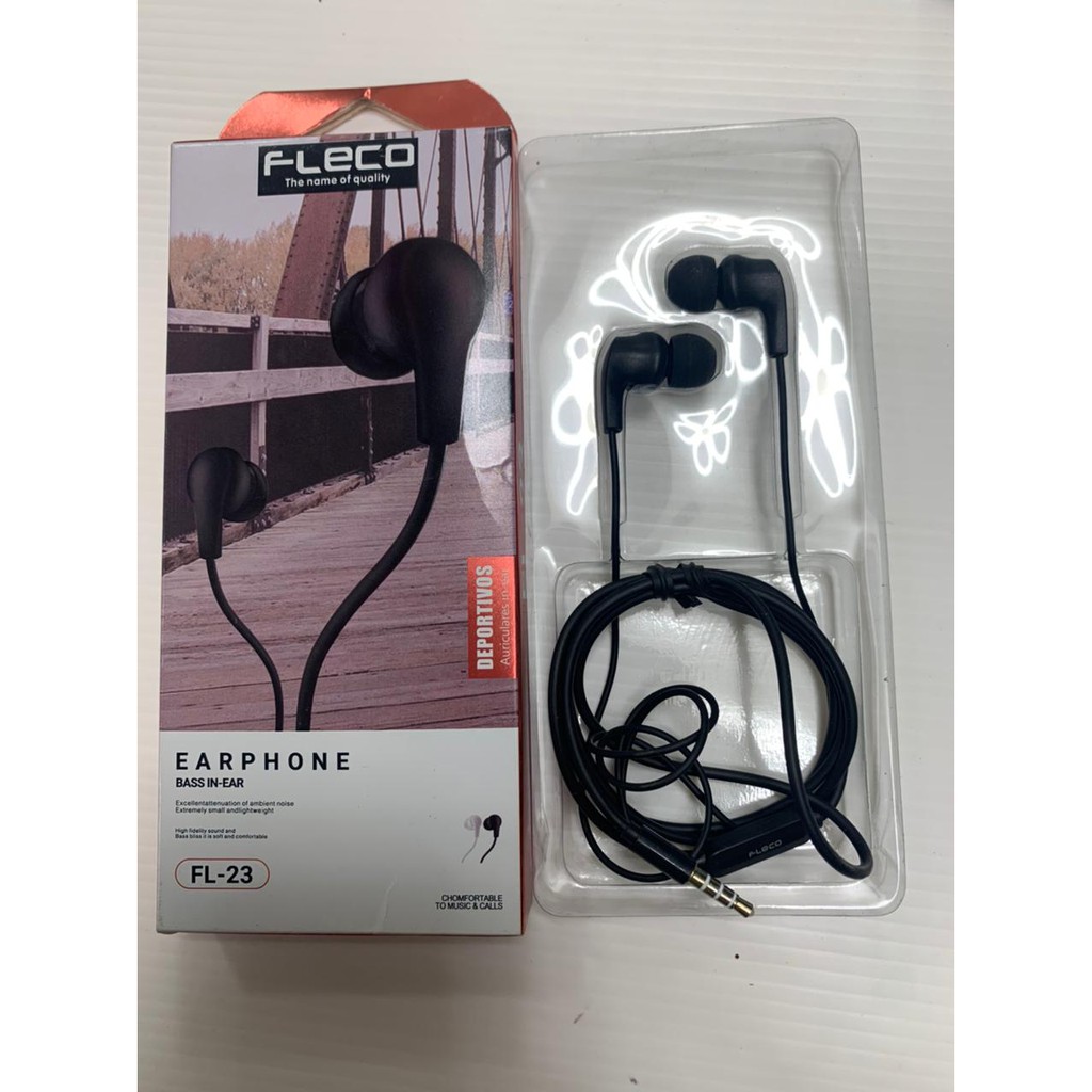 Headset Fleco FL-22 Handsfree Hansfree Fleco FL-23 Earphone Fleco FL-22 Stereo