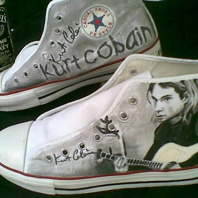 kurt cobain vans shoes