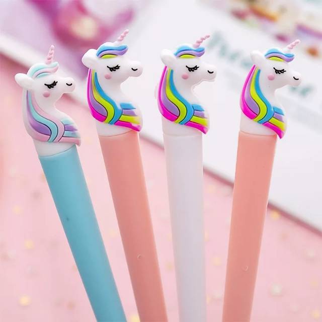 

Pulpen Gel Beautiful Unicorn Gel Pen