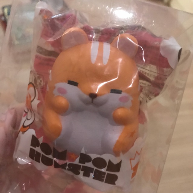 Ibloom pom pom hamster squishy