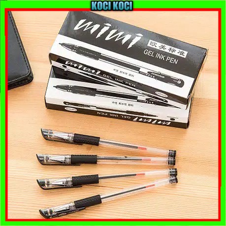 Pena Gel Mimi 0.5mm International Standard Pulpen Gel Mimi Import