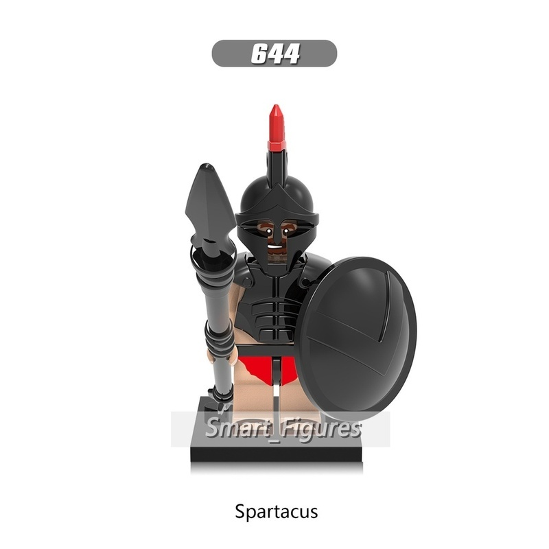 Mainan Action Figure Mini Model Spartan Warrior Crusader Commander Untuk Hadiah X0164