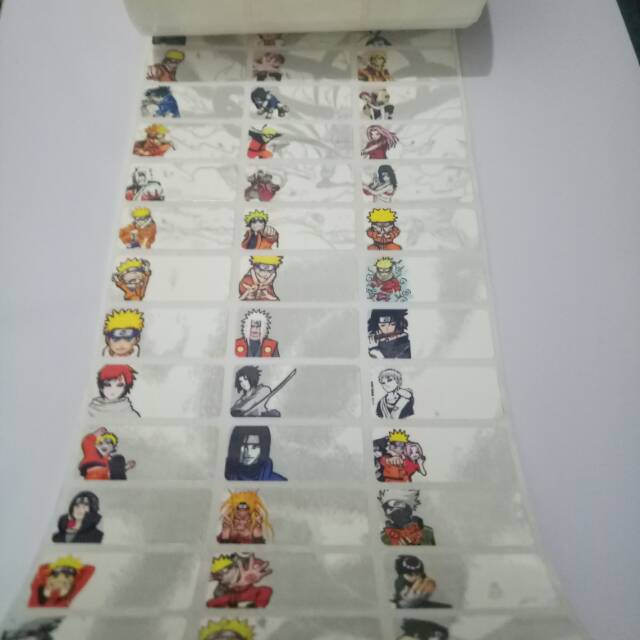 

Label Nama Naruto Ukuran M