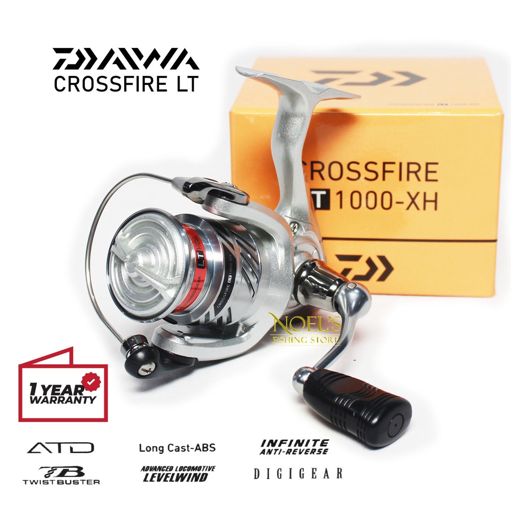 Jual DAIWA CROSSFIRE LT 1000-XH | LT 3000-C | Reel spinning | Reel ...