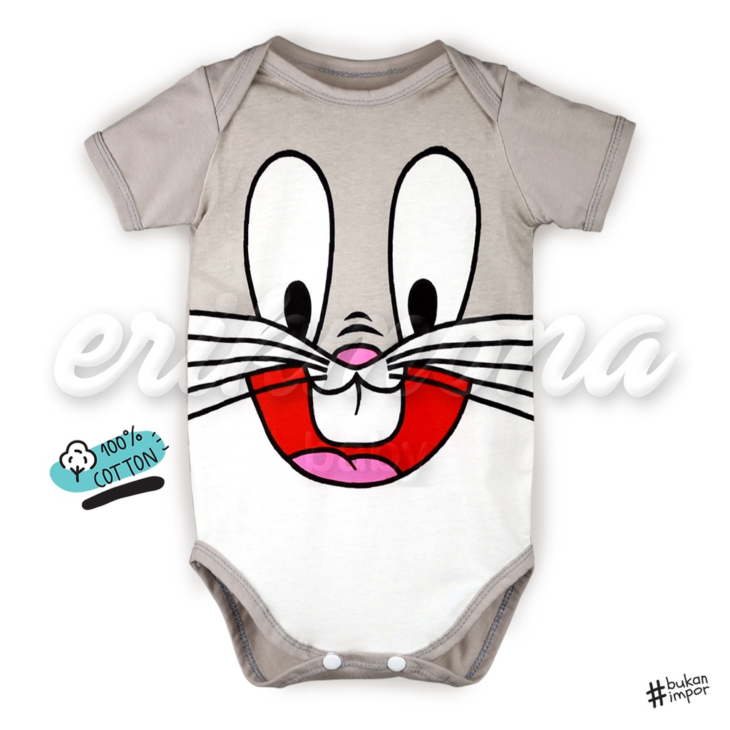 baju bayi jumper karakter bunny lucu bugs bunny