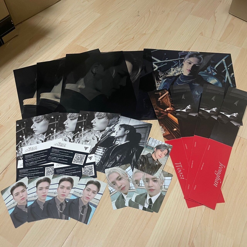 Pelunasan Seventeen ATTACCA Layered Card