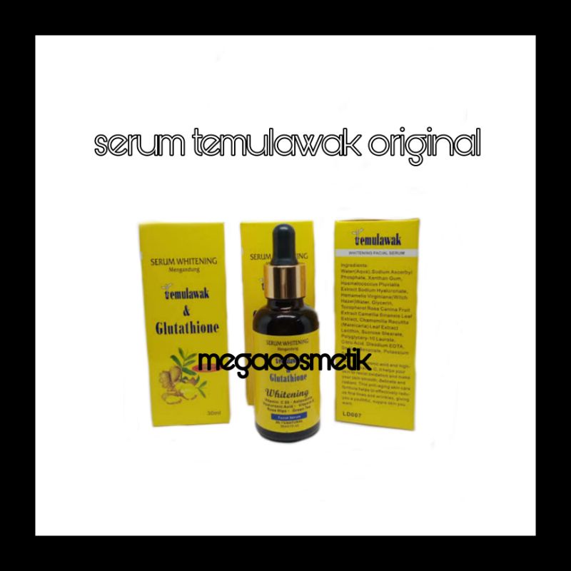 [PERLUSIN] SERUM TEMULAWAK WHITENING FACIAL SERUM ORIGINAL / SERUM TEMULAWAK HANIKU