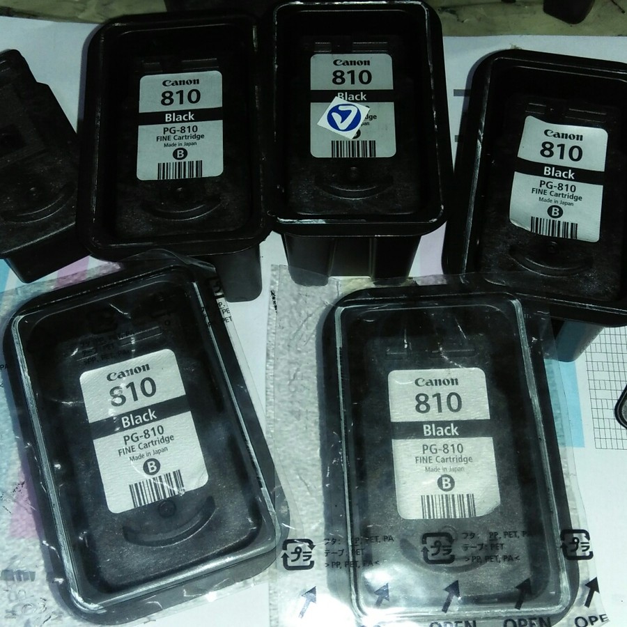 cartridge tinta bekas 810 black