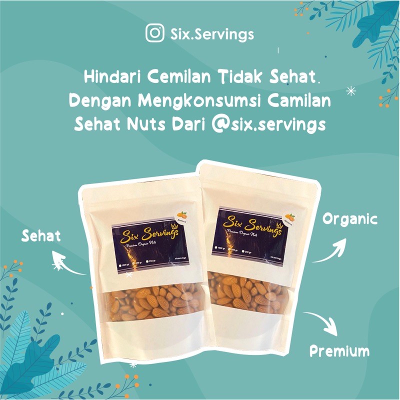 

ROASTED ALMOND / KACANG ALMOND PANGGANG