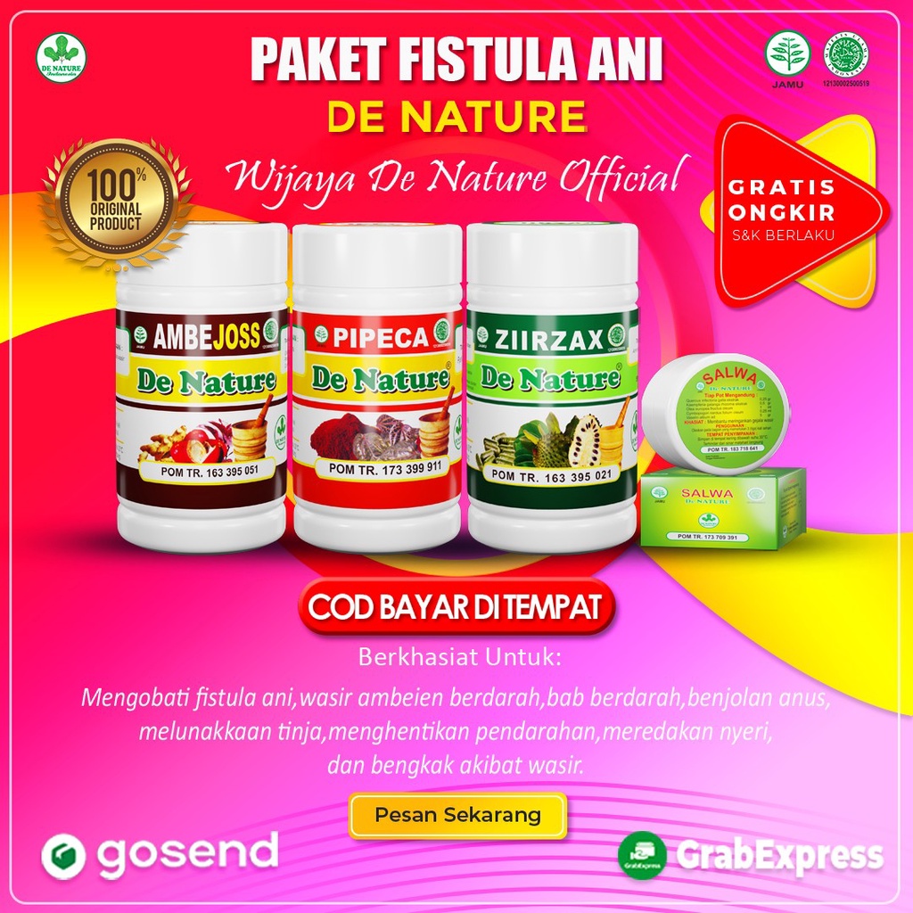 AMBEJOSS DE NATURE OBAT FISTULA ANI PISTULA ANI HERBAL AMPUH