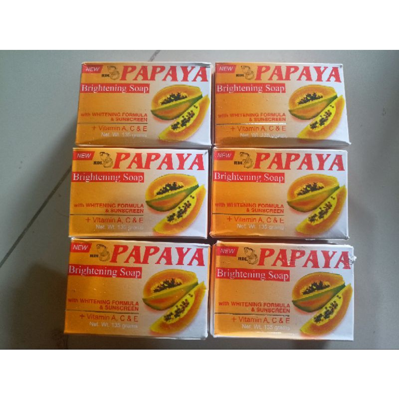 SABUN PEPAYA RDL 135GRAM ORIGINAL PHILIPPINES 100% ORI