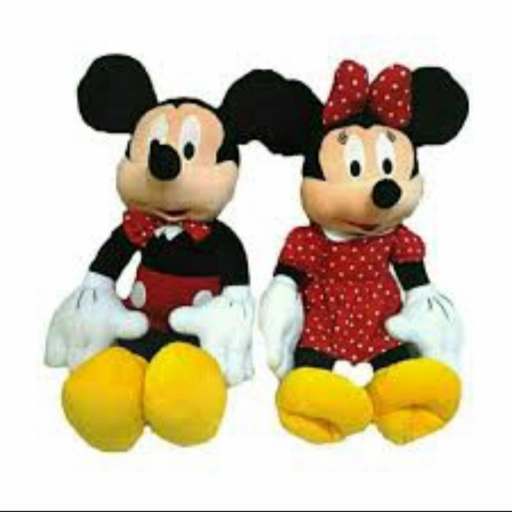 Boneka Mickey Mouse Minnie Mouse 60 cm / Boneka Disney 0.6 meter LUcu banget ^^^