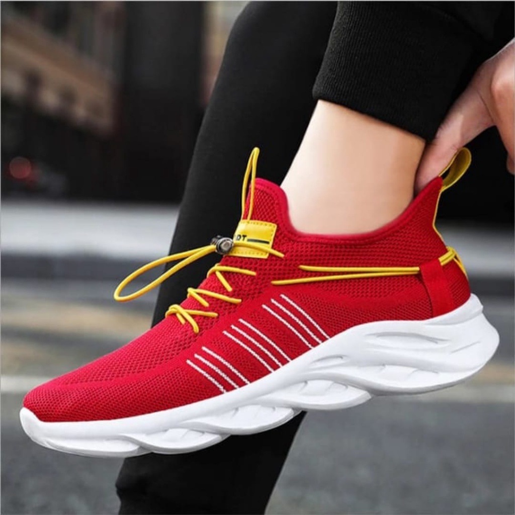 [COD] Sepatu Sneakers Pria Olahraga Sport Shoes Casual Running DS 07