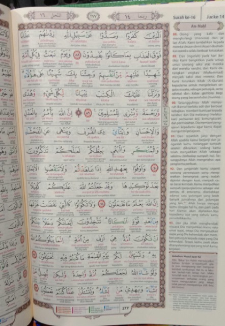 Almumayyaz Al-Qur’an tajwid warna,transliterasi perkata,terjemah perkata