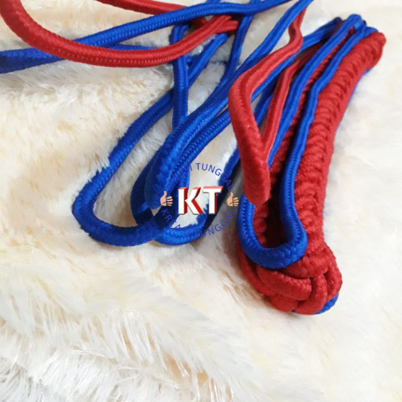 tali kur komando merah biru tali kur kawat komando