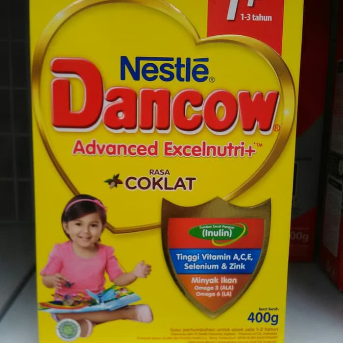 Susu Dancow 1+ Coklat 400 gr
