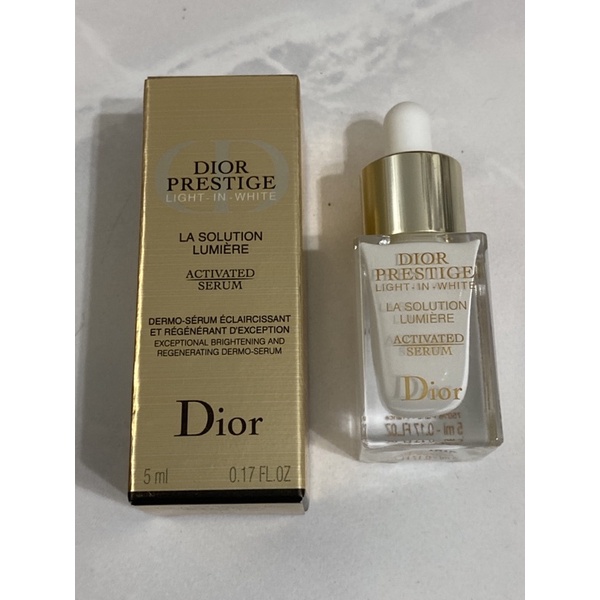 Dior Light in White Serum la solution lumiere 5ml 10ml