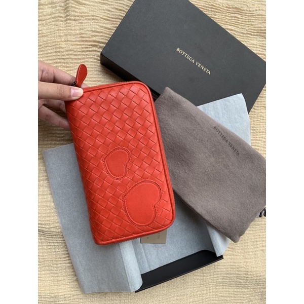 preloved wallet bottega veneta long zipper