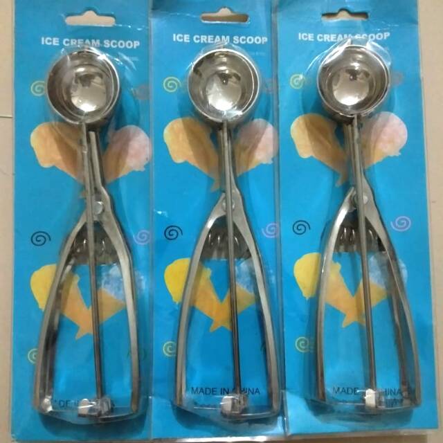 sendok es krim 4 cm scoop ice cream kecil sendok takar