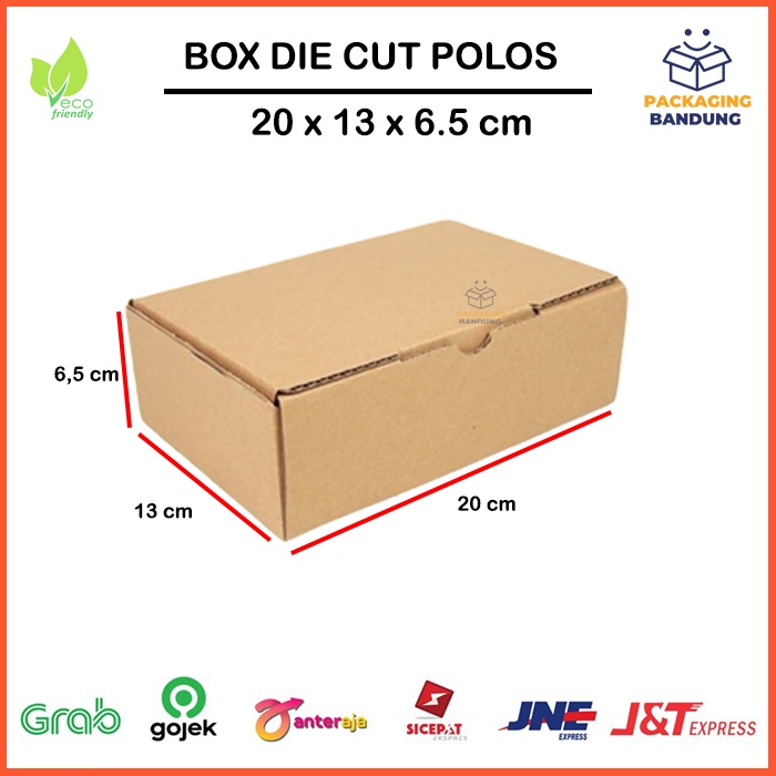 

Kardus Die Cut Pizza Polos 20x13x6,5 cm Dus Box Roti Single Wall 3 MM Tebal - Murah