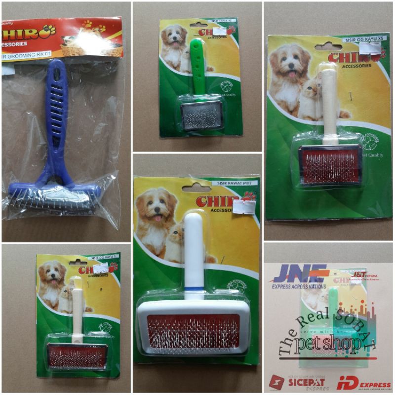 Sisir Kucing Chiro | Sisir Groming Kucing