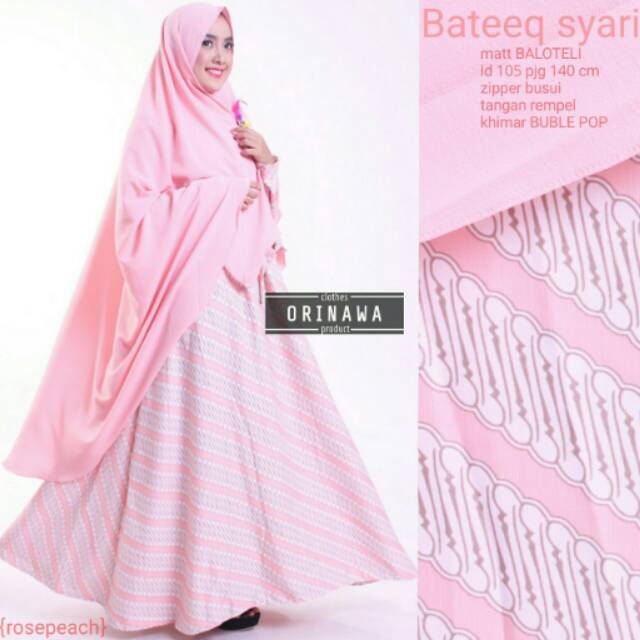 Dress Syari Bateeq