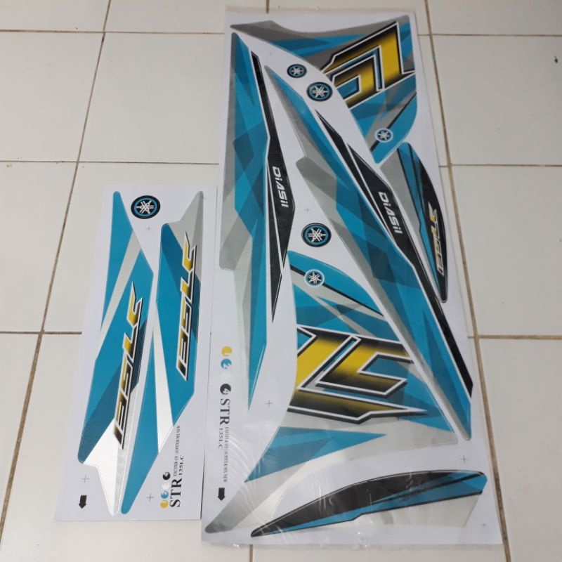 striping lis variasi sticker yamaha new jupiter mx 135 - mx LC 135 2011 2012 2013 2014 2015