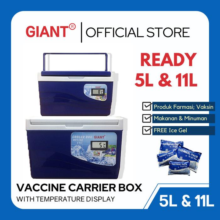 Vaccine Carrier Box 8L / Cooler Box 8 Liter / Cool Box Ice 8 Liter