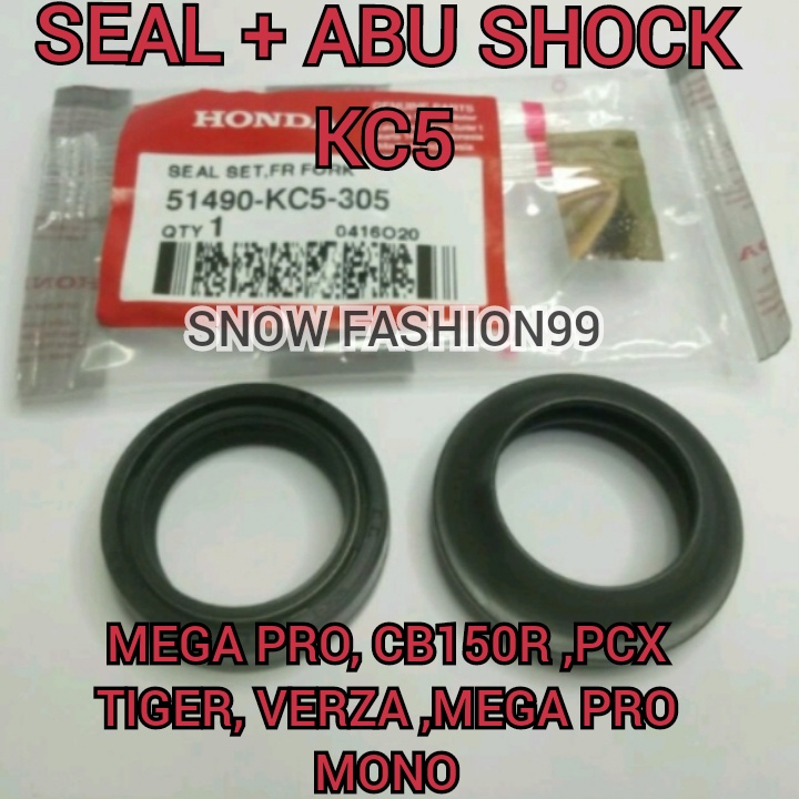 SEAL SHOCK + SEAL ABU SHOCK DEPAN KC5 1000% ORIGINAL ASLI TIGER,MEGAPRO,CB150R,PCX,VERZA,MEGA PRO MO