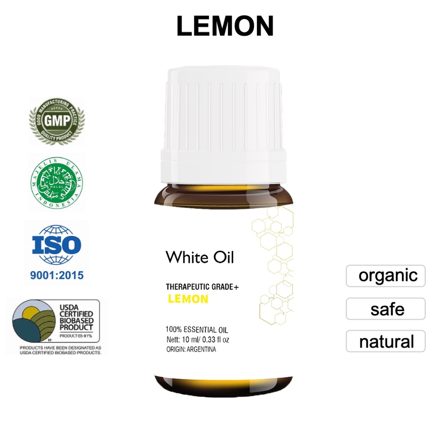 Lemon Essential Oil Aromaterapi By White Essential