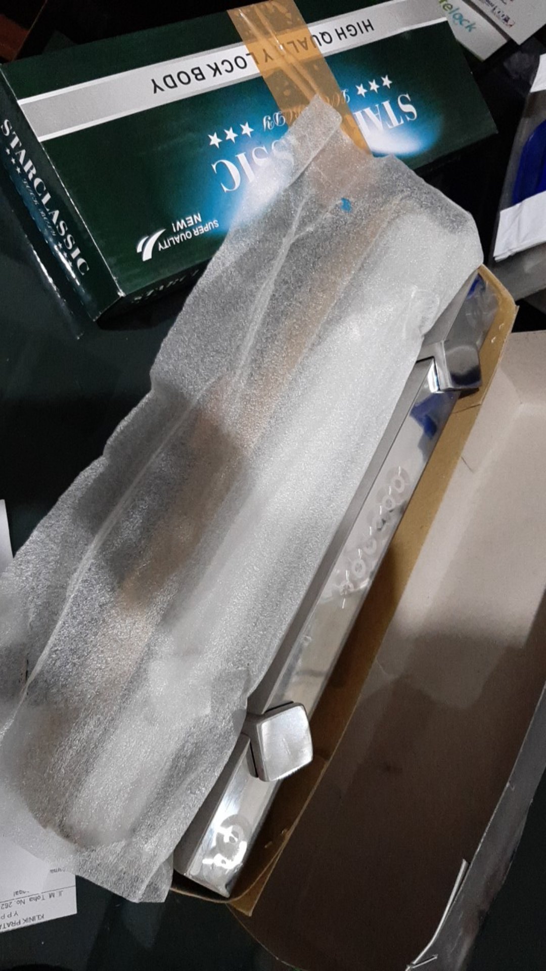 Paket Handle Gagang Pintu Rumah 33 Cm Dan Body Kunci Pintu Rumah Body Pelor