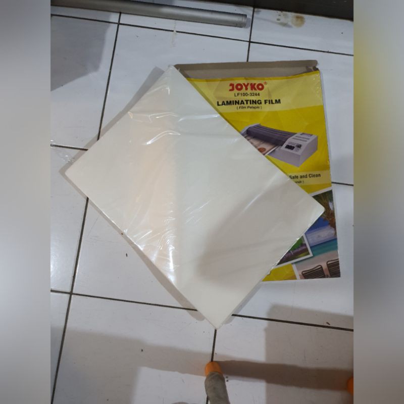 

HenJO Plastik laminating A3 joyko 100 micron laminasi panas