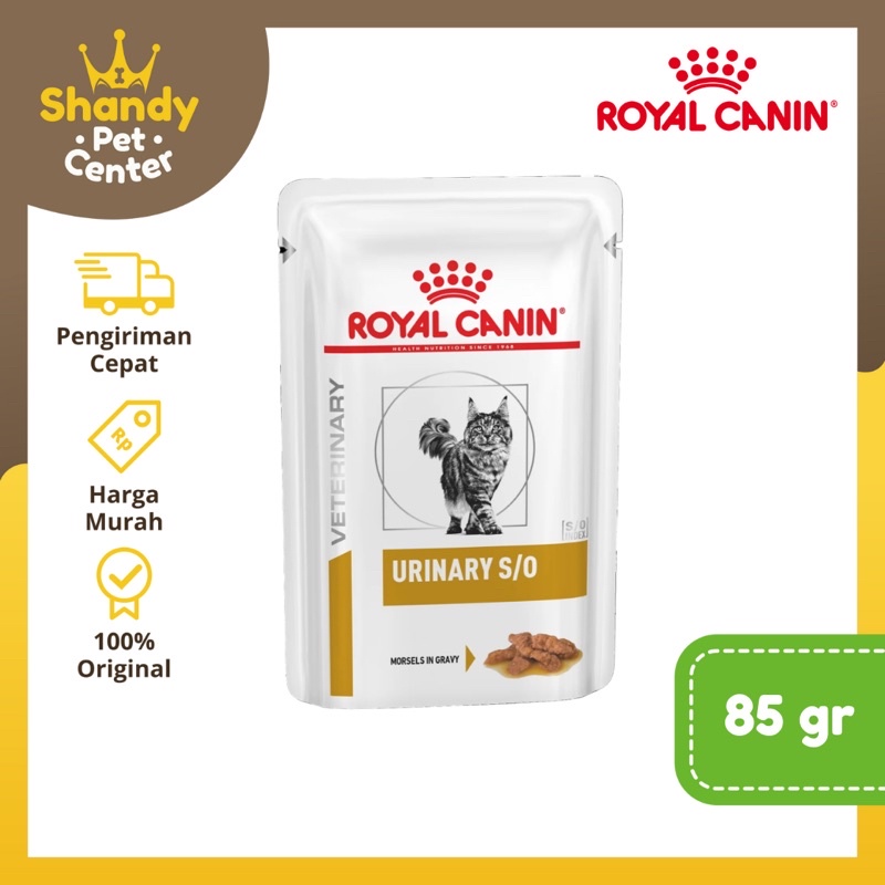 ROYAL CANIN URINARY S/O BASAH 85 GR