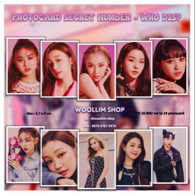 Photocard Secret Number - Who Dis?