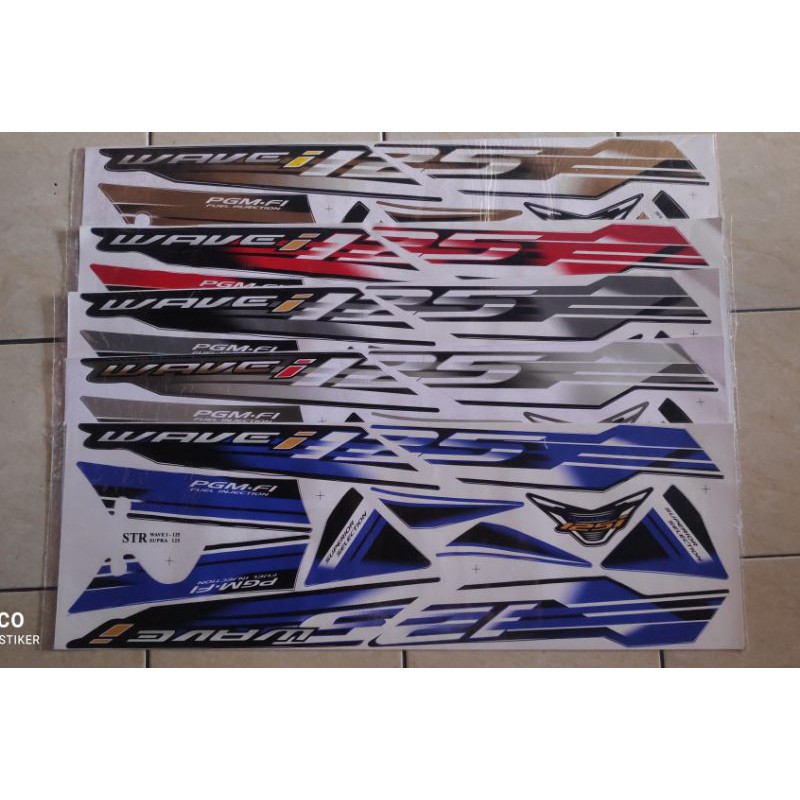 striping supra wave125i