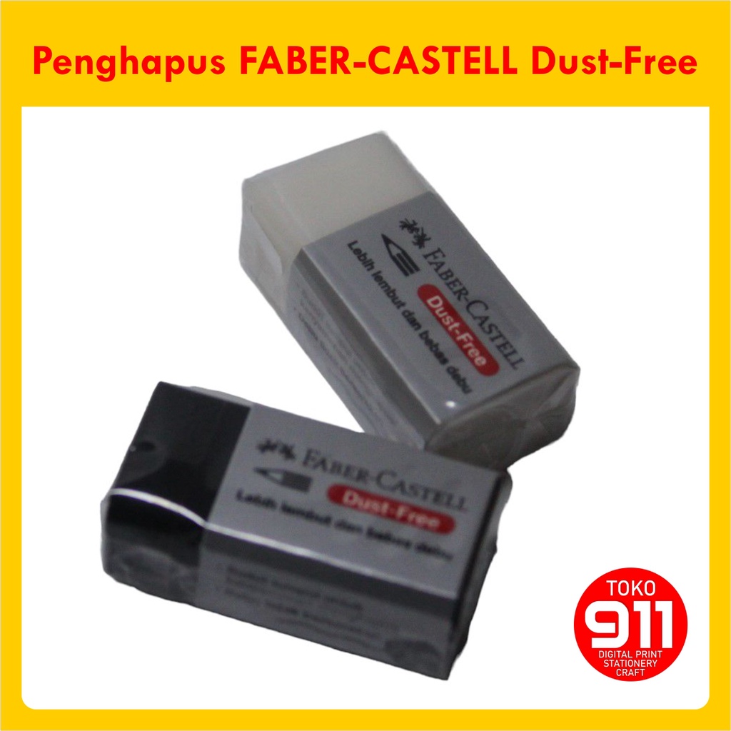

PENGHAPUS FABER CASTELL DUST-FREE