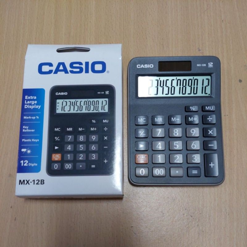

Kalkulator Casio MX-12B (12 Digit) / Calculator Casio MX-12B