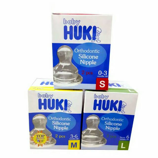 Huki Dot Silicone Orthodontic Isi 2 (S/M/L)