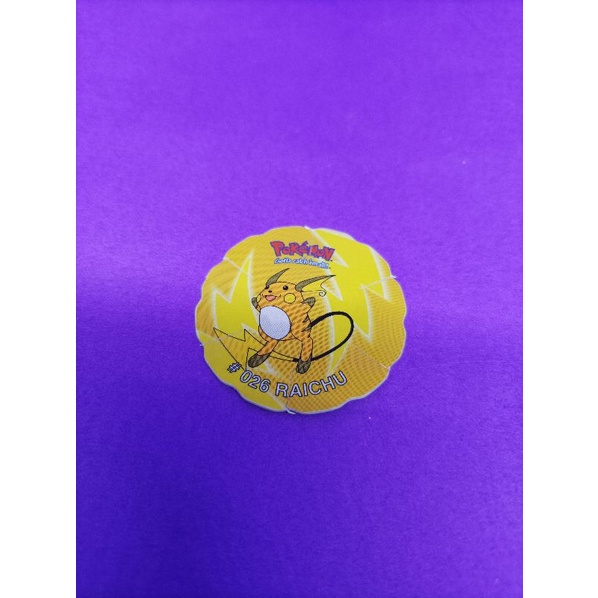 tazos smash pokemon raichu