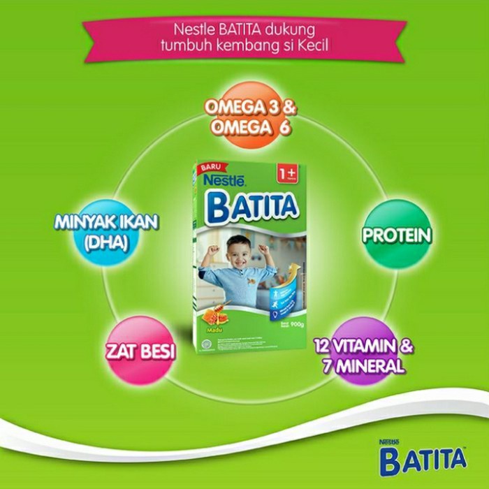 Dancow Batita 1 Vanila 900Gr | D'Lubna Baby