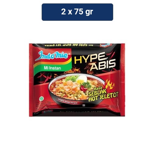 

Indomie Hype Abis Rasa Seblak Hot Jeletot 75gr x2