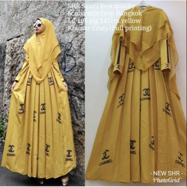 MAXI GAMIS CHENEL ORI SHR MURAH