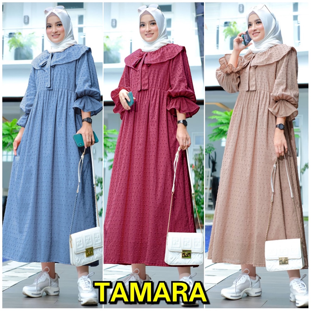 TAMARA MIDI DRESS ORIGINAL BY SHOFIYA / DRESS KOREAN / MAXI DRESS / PIYA MIDI DRESS