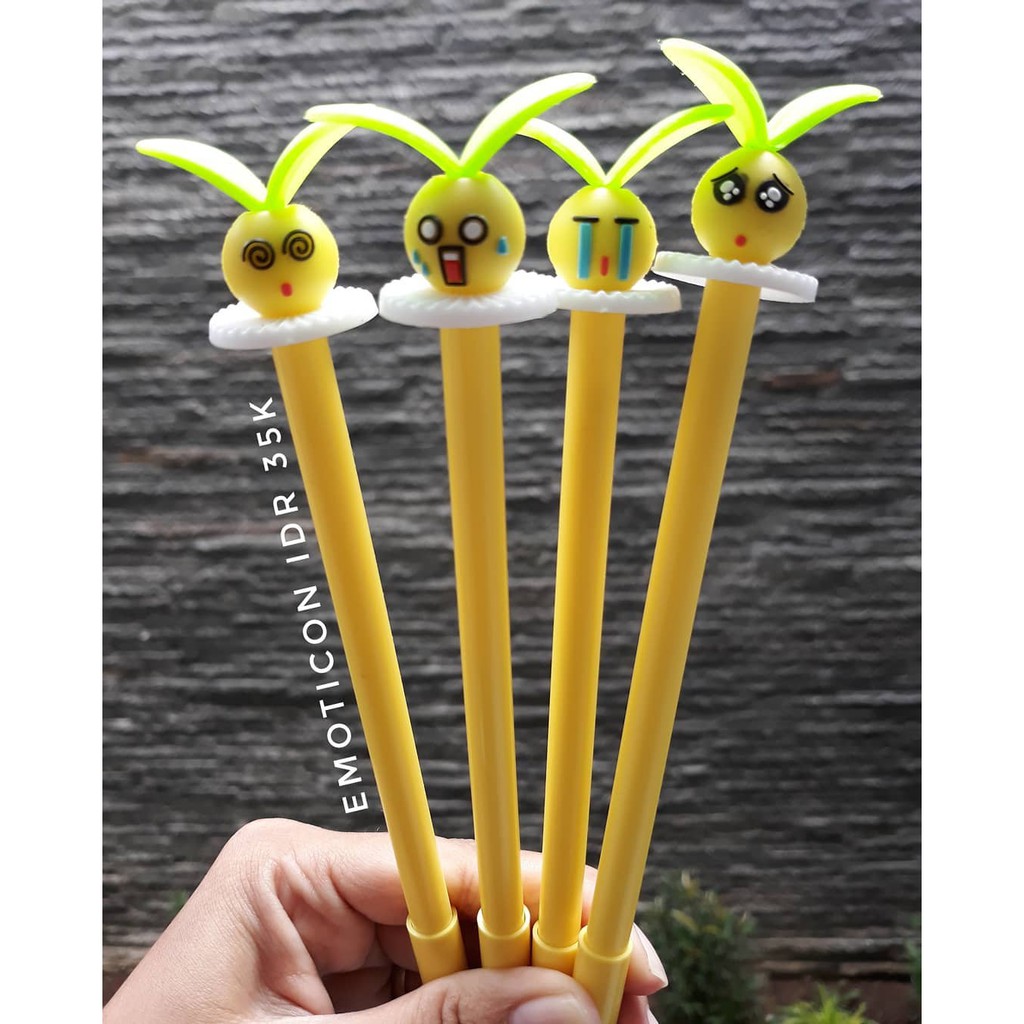 

Pulpen gel EMOTICON