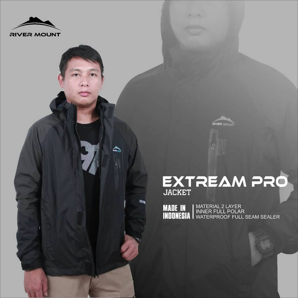 Jaket Gunung Rivermount Extreme Pro / Jaket Rivermount Waterproof
