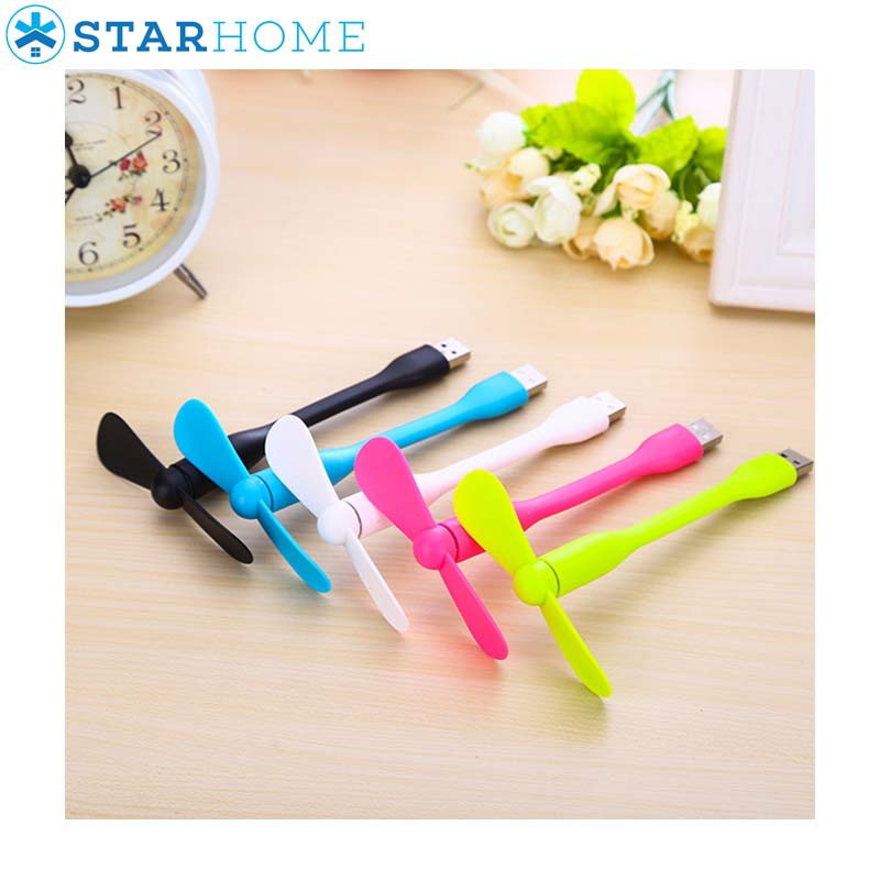 StarHome Kipas Angin Mini USB Flexible - USB Mini Fan Stick Aneka Warna